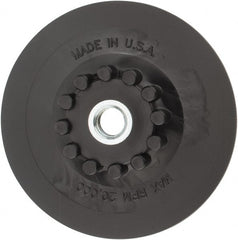 Made in USA - 5" Diam Quick-Change Disc Backing Pad - Medium Density, 20,000 RPM, Speed-Lok Compatible - Exact Tooling