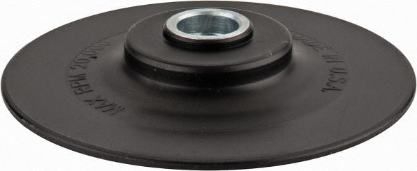Made in USA - 4-1/2" Diam Quick-Change Disc Backing Pad - Medium Density, 20,000 RPM, Speed-Lok Compatible - Exact Tooling