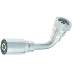 Eaton - Female Metric Steel Hydraulic Hose Swivel - -8 Hose Size, 1/2" Hose Diam - Exact Tooling