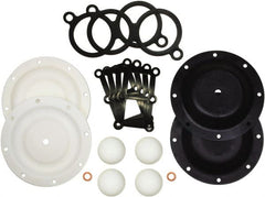 SandPIPER - 3/4, 1" Pump, PTFE Fluid Section Repair Kit - For Use with Diaphragm Pumps - Exact Tooling