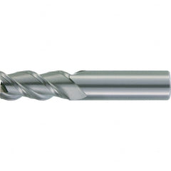 Kennametal - 5/8", 3 Flute, Single End, Solid Carbide, Corner Radius End Mill - 4" OAL, 37° Helix, Right Hand Flute, 2-1/8" LOC, Right Hand Cut - Exact Tooling