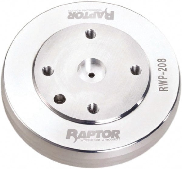 Raptor Workholding - 7.95" Jaw Width, 1-1/2" High Riser - For Use with 4 & 5 Axis Workholding Systems - Exact Tooling