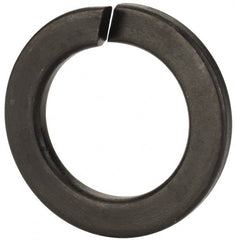 Value Collection - M22, 22.5mm ID, 35.9mm OD, 4mm Thick Split Lock Washer - Grade 8 Spring Steel, Uncoated, 22.5mm Min ID, 23.5mm Max ID - Exact Tooling
