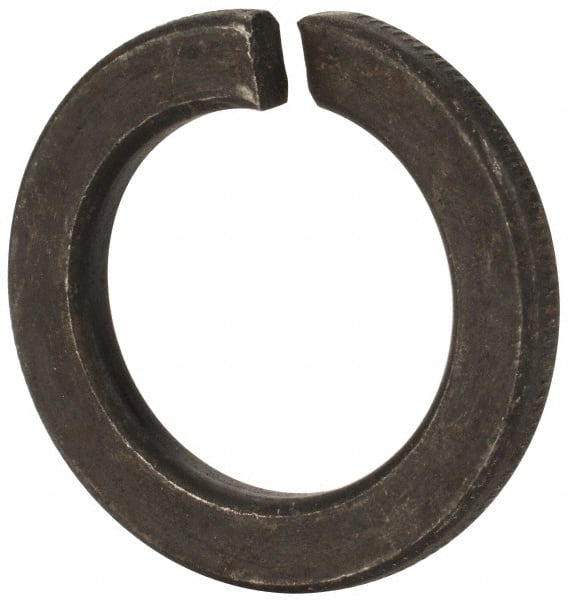 Value Collection - M27, 27.5mm ID, 43mm OD, 5mm Thick Split Lock Washer - Grade 8 Spring Steel, Uncoated, 27.5mm Min ID, 43.7mm Max ID - Exact Tooling