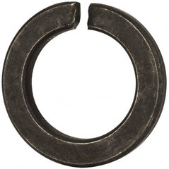 Value Collection - M30, 30.5mm ID, 48.2mm OD, 6mm Thick Split Lock Washer - Grade 8 Spring Steel, Uncoated, 30.5mm Min ID, 31.7mm Max ID - Exact Tooling