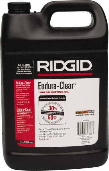 Ridgid - Endura Clear Cutting Oil - Exact Tooling