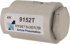 Made in USA - Filter Elements & Assemblies Filter Type: In-Line T Type Media Type: Sintered Bronze - Exact Tooling