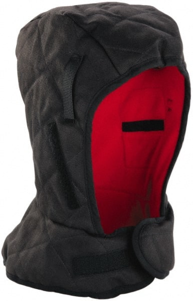 Ergodyne - Universal Size, Black, Underneath Hard Hat Winter Liner - Shoulder Cape Length, 3 Layer - Exact Tooling