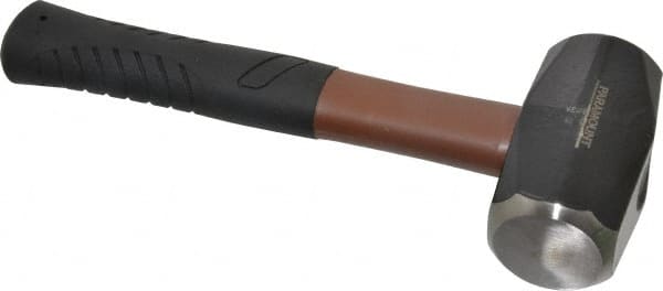 Paramount - 3 Lb Head Drilling Hammer - 10-5/8" OAL, Fiberglass Handle - Exact Tooling