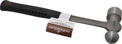 Paramount - 2 Lb Head Ball Pein Hammer - Steel Handle with Grip, 14-1/2" OAL - Exact Tooling