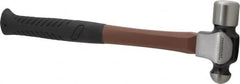 Paramount - 1-1/2 Lb Head Ball Pein Hammer - Fiberglass Handle, 15-1/8" OAL - Exact Tooling