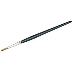 1/8″ Watercolor Brush, Red Sable, 5/8″ Trim Length, Round Handle - Exact Tooling