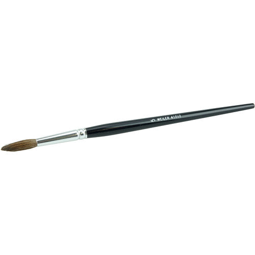 1/4″ Lacquering Brush, Camel Hair, 1-1/8″ Trim Length, Round Handle - Exact Tooling