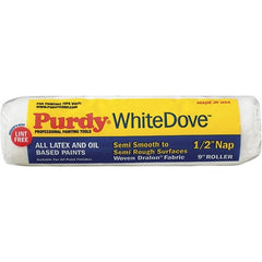 Purdy - 1/2" Nap, 9" Wide Paint General Purpose Roller Cover - Semi-Rough Texture, Dralon - Exact Tooling