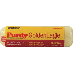 Purdy - 3/4" Nap, 9" Wide Paint General Purpose Roller Cover - Semi-Rough Texture, Synthetic Knit - Exact Tooling