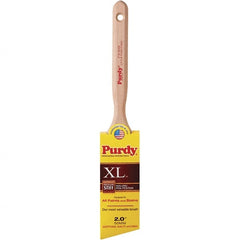 Purdy - 2" Angled Synthetic Sash Brush - 2-11/16" Bristle Length, 6" Wood Fluted Handle - Exact Tooling