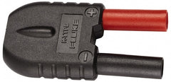 Fluke - Black/Red Electrical Test Equipment Adapter - Use with Fluke 233 Remote Display Digital Multimeters - Exact Tooling
