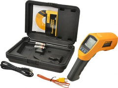 Fluke - -40 to 800°C (-40 to 1472°F) Infrared Thermometer - 50:1 Distance to Spot Ratio - Exact Tooling