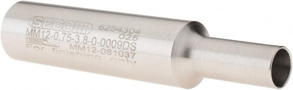 Seco - Minimaster 3/4" 90° Shank Milling Tip Insert Holder & Shank - 0.449" Neck Diam, 3.74" OAL, Heavy Metal MM12 Tool Holder - Exact Tooling