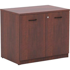 ALERA - 1 Shelf Sliding Door Storage Cabinet - Exact Tooling