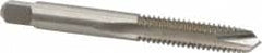 Hertel - 5/16-18 UNC, 2 Flute, Bright Finish, High Speed Steel Spiral Point Tap - Plug Chamfer, Right Hand Thread, 2-23/32" OAL, 2B Class of Fit - Exact Tooling
