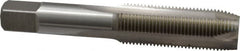 Hertel - 3/4-16 UNF, 3 Flute, Bright Finish, High Speed Steel Spiral Point Tap - Plug Chamfer, Right Hand Thread, 4-1/4" OAL, 3B Class of Fit - Exact Tooling