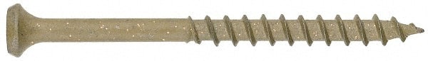 Value Collection - #12 Bugle Head, Square Drive Steel Deck Screw - 2" OAL - Exact Tooling