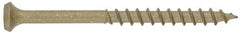 Value Collection - #12 Bugle Head, Square Drive Steel Deck Screw - 2-1/2" OAL - Exact Tooling
