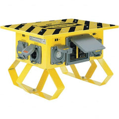 Hubbell Wiring Device-Kellems - GFCI Cords & Power Distribution Centers Mount Type: Floor Number of Outlets: 8 - Exact Tooling