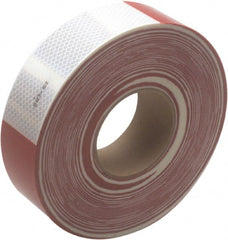 3M - DOT Conspicuity Tape Color: Red and White Tape Material: Pressure Sensitive Adhesive - Exact Tooling