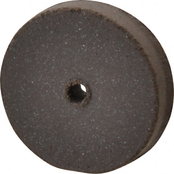 Cratex - 1" Diam x 1/8" Hole x 3/16" Thick, Surface Grinding Wheel - Medium Grade - Exact Tooling