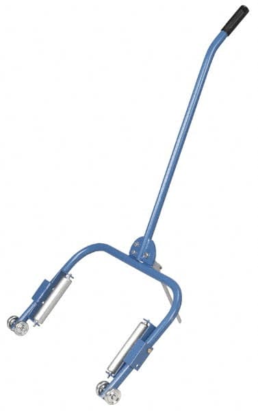 OTC - 4 Wheel, 300 Lb Capacity, Single Unit Dolly with Handle - 3-1/2" Casters, 24 to 36" Steel Wheels - Exact Tooling