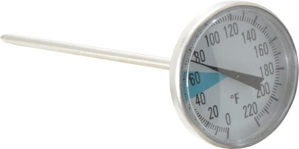 OTC - Automotive Dial Thermometer - 1-3/4" Dial Diam - Exact Tooling