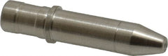 Global EDM - 0.0394 Inch Diameter EDM Tube Guide - Ceramic Insert and Steel, 0.2362 Inch Shank Diameter, Compatible with Asian High Speed Hole Driller - Exact Tooling