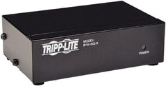 Tripp-Lite - Video Splitter with Signal Booster - HD15 Connector, Black, Use with Monitors - Exact Tooling