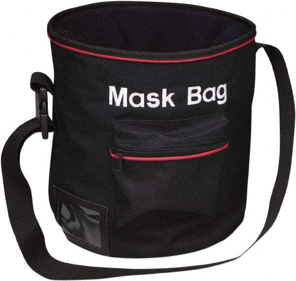 Allegro - Full Face Mask Face Shield Storage Bag - Polyester (Outer), 10" Long x 10" Wide, 950 Cu In Capacity - Exact Tooling