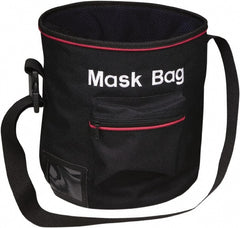 Allegro - Full Face Mask Face Shield Storage Bag - Polyester (Outer), 10" Long x 10" Wide, 950 Cu In Capacity - Exact Tooling