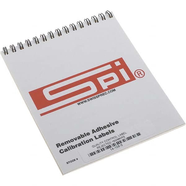 SPI - Inspection Label - Legend: Rejected, English, Red & White, 2" Long x 1/2" High, No Coating - Exact Tooling