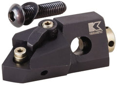 Kennametal - Series Kenloc, Right Hand, MSSN Toolholder Compatibility, SN.., TP.. Insert Compatibility, Indexable Turning Cartridge - Pin & Clamp Holding Method, 8.33mm Max Depth of Cut, 53mm OAL x 18mm OAW x 22.25mm OAH - Exact Tooling