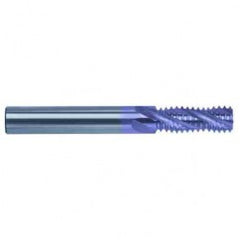 10-24 3FL Carbide Thread Mill-TiCN - Exact Tooling