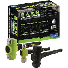 Wilton - Hammer & Mallet Sets Type: Shop Hammer Set Number of Pieces: 3 - Exact Tooling
