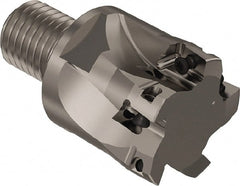 Seco - 40mm Cut Diam, 11mm Max Depth of Cut, 40mm OAL, Indexable Square Shoulder Slot Milling End Mill - M20 Modular Connection, 90° Lead Angle, Through Coolant, Series R217.69 - Exact Tooling