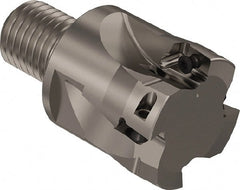 Seco - 40mm Cut Diam, 11mm Max Depth of Cut, 40mm OAL, Indexable Square Shoulder Slot Milling End Mill - M20 Modular Connection, 90° Lead Angle, Through Coolant, Series R217.69 - Exact Tooling