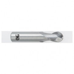10.0mm Dia. - 51mm OAL - CBD - Ball End - 2 FL - Exact Tooling