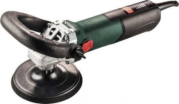 Metabo - 7" Pad Diam, 800 to 3,000 RPM, Handheld Electric Polisher - 5/8-11" Spindle Thread, 13 Amps, 120 Volts - Exact Tooling