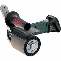 Metabo - 8" Pad Diam, 3,000 RPM, Handheld Cordless Burnisher - M14 Spindle Thread, 18 Volts - Exact Tooling