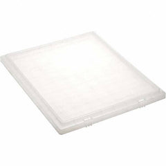 Quantum Storage - Tote & Storage Container Lids Width (Decimal Inch): 4.0 Length (Decimal Inch): 20.5 - Exact Tooling