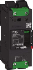Square D - 90 Amp, 600Y/347 VAC, 2 Pole, Unit Mount B-Frame Circuit Breaker - Thermal-Magnetic Trip, 25 kA at 240 VAC, 18 kA at 277 VAC, 14 kA at 600Y/347 VAC Breaking Capacity, 14-3/0 AWG - Exact Tooling