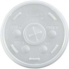 DART - Plastic Cold Cup Lids, 10 oz - Translucent - Exact Tooling