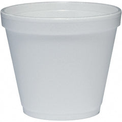 DART - Foam Food Containers, Foam, 8 oz - White - Exact Tooling